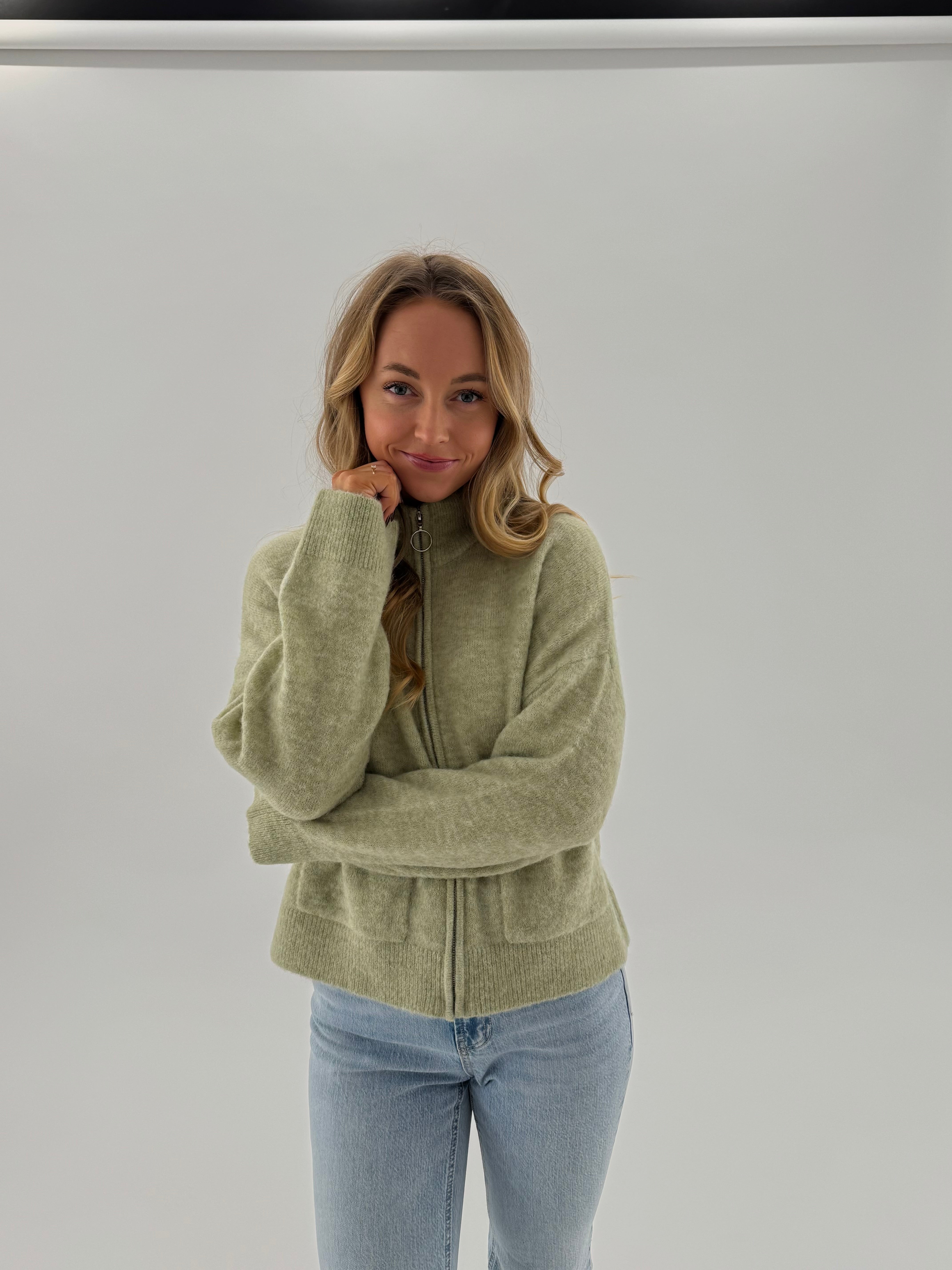 SLWSIA Knit Cardigan - Lint